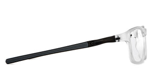Transparent Wayfarer Full Rim Unisex Eyeglasses by Lenskart Air-201042