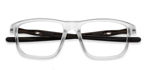Transparent Wayfarer Full Rim Unisex Eyeglasses by Lenskart Air-201042