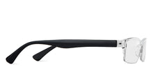 Load image into Gallery viewer, Transparent Rectangle Half Rim Unisex Eyeglasses by LENSKART BLU READERS-148078
