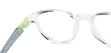 Load image into Gallery viewer, Transparent Round Full Rim Kids Eyeglasses by Hooper-204341