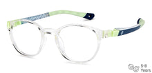 Load image into Gallery viewer, Transparent Round Full Rim Kids Eyeglasses by Hooper-204341