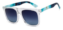 Load image into Gallery viewer, Transparent Wayfarer Full Rim Unisex Sunglasses by Vincent Chase Polarized-206891