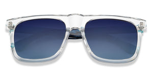 Transparent Wayfarer Full Rim Unisex Sunglasses by Vincent Chase Polarized-206891
