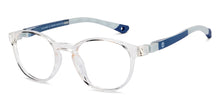 Load image into Gallery viewer, Transparent Round Full Rim Kids Eyeglasses by Hooper-204342