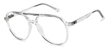 Load image into Gallery viewer, Transparent Aviator Full Rim Unisex Eyeglasses by John Jacobs-150884