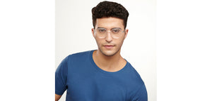 Transparent Geometric Full Rim Unisex Eyeglasses by Vincent Chase-204123