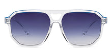 Load image into Gallery viewer, Transparent Geometric Full Rim Unisex Sunglasses by Vincent Chase-200499