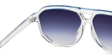 Load image into Gallery viewer, Transparent Geometric Full Rim Unisex Sunglasses by Vincent Chase-200499