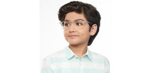 Transparent Round Full Rim Kids Eyeglasses by Hooper-152503