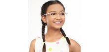 Load image into Gallery viewer, Transparent Round Full Rim Kids Eyeglasses by Hooper-152503