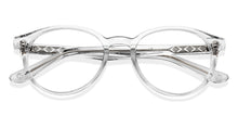 Load image into Gallery viewer, Transparent Round Full Rim Kids Eyeglasses by Hooper-152503