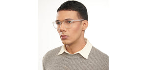 Transparent Round Full Rim Unisex Eyeglasses by Lenskart Air-204183