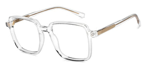 Transparent Square Full Rim Unisex Eyeglasses by Vincent Chase-151611