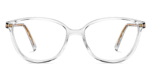 Transparent Cat Eye Full Rim Women Eyeglasses by Vincent Chase-204061
