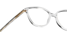 Load image into Gallery viewer, Transparent Cat Eye Full Rim Women Eyeglasses by Vincent Chase-204061