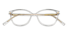 Load image into Gallery viewer, Transparent Cat Eye Full Rim Women Eyeglasses by Vincent Chase-204061