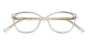 Transparent Cat Eye Full Rim Women Eyeglasses by Vincent Chase-204061