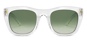 Transparent Wayfarer Full Rim Kid Sunglasses by Hooper-200314