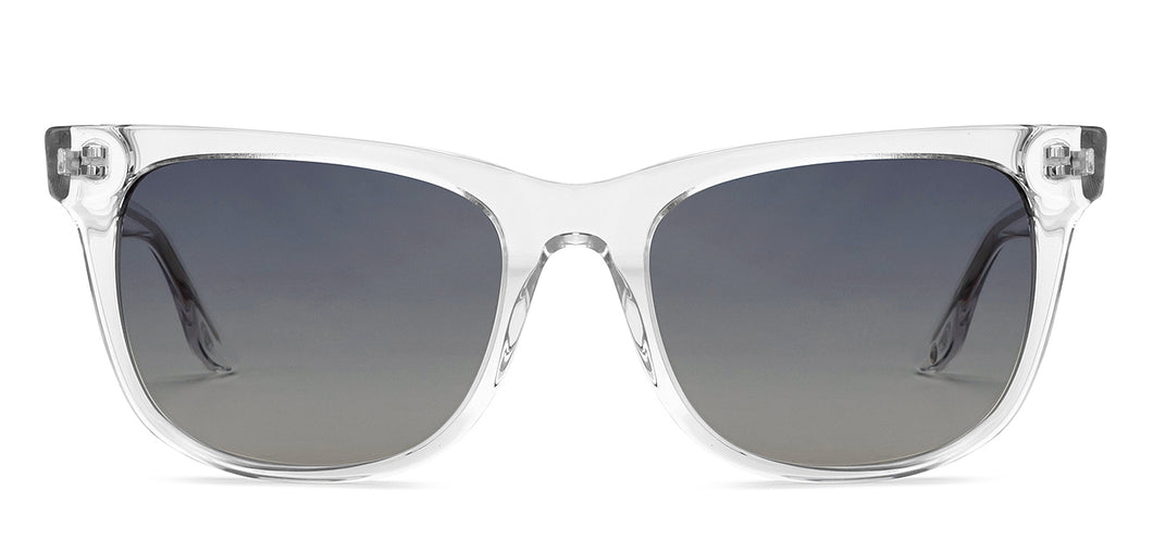 Transparent Wayfarer Full Rim Unisex Sunglasses by John Jacobs-152261