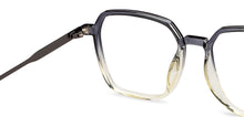 Load image into Gallery viewer, Grey Square Full Rim Unisex Eyeglasses by Lenskart Air-201290