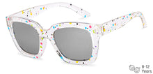 Load image into Gallery viewer, Transparent Square Full Rim Kid Sunglasses by Hooper-152569