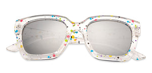 Transparent Square Full Rim Kid Sunglasses by Hooper-152569