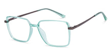 Load image into Gallery viewer, Transparent Square Full Rim Unisex Eyeglasses by Lenskart Air-206730
