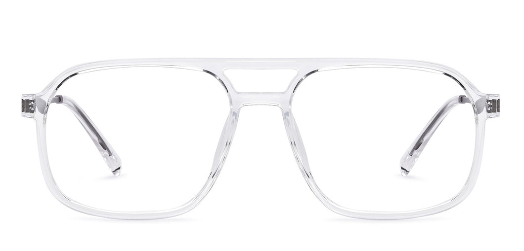 Transparent Hexagonal Full Rim Unisex Eyeglasses by Lenskart Air-206723