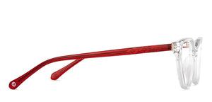 Transparent Cat Eye Full Rim Kids Eyeglasses by Hooper-152522