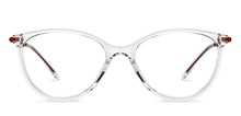 Load image into Gallery viewer, Transparent Cat Eye Full Rim Women Eyeglasses by Lenskart Air-201325