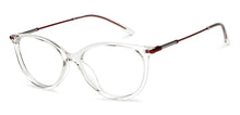 Load image into Gallery viewer, Transparent Cat Eye Full Rim Women Eyeglasses by Lenskart Air-201325
