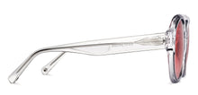 Load image into Gallery viewer, Transparent Round Full Rim Unisex Sunglasses by John Jacobs-201679