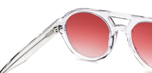 Load image into Gallery viewer, Transparent Round Full Rim Unisex Sunglasses by John Jacobs-201679