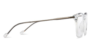 Transparent Rectangle Full Rim Unisex Eyeglasses by Lenskart Air-206049