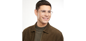 Transparent Geometric Full Rim Unisex Eyeglasses by Lenskart Air-201281