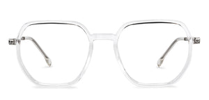 Transparent Geometric Full Rim Unisex Eyeglasses by Lenskart Air-201281