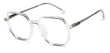 Load image into Gallery viewer, Transparent Geometric Full Rim Unisex Eyeglasses by Lenskart Air-201281