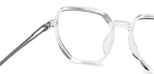 Load image into Gallery viewer, Transparent Geometric Full Rim Unisex Eyeglasses by Lenskart Air-201281