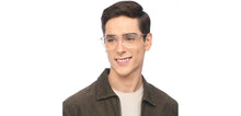 Load image into Gallery viewer, Transparent Square Full Rim Unisex Eyeglasses by Vincent Chase-206662