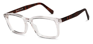 Transparent Rectangle Full Rim Unisex Eyeglasses by Vincent Chase-204256