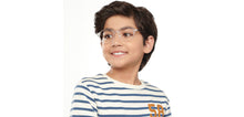 Load image into Gallery viewer, Transparent Round Full Rim Kids Eyeglasses by Hooper-152514