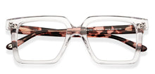 Load image into Gallery viewer, Transparent Square Full Rim Unisex Eyeglasses by John Jacobs-153077