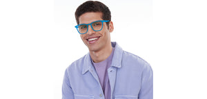 Caribbean Wayfarer Full Rim Unisex Eyeglasses by LENSKART HUSTLR-208964
