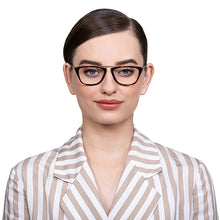 Load image into Gallery viewer, Black Aviator Full Rim Unisex Eyeglasses by Vincent Chase VC-130262