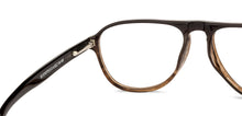 Load image into Gallery viewer, Black Aviator Full Rim Unisex Eyeglasses by Vincent Chase VC-130262