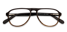 Load image into Gallery viewer, Black Aviator Full Rim Unisex Eyeglasses by Vincent Chase VC-130262