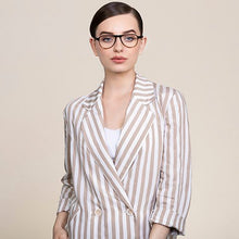 Load image into Gallery viewer, Black Aviator Full Rim Unisex Eyeglasses by Vincent Chase VC-130262