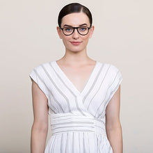 Load image into Gallery viewer, Black Aviator Full Rim Unisex Eyeglasses by Vincent Chase Online-136267