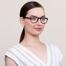 Load image into Gallery viewer, Black Aviator Full Rim Unisex Eyeglasses by Vincent Chase Online-136267