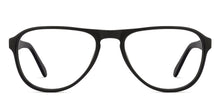 Load image into Gallery viewer, Black Aviator Full Rim Unisex Eyeglasses by Vincent Chase Online-136267
